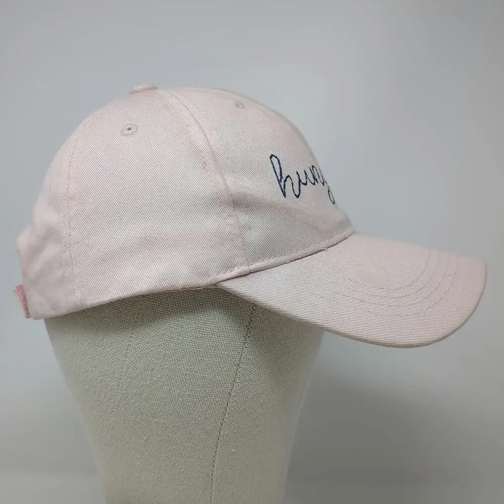 Ever Ellis Baseball Cap Pink One Size Hungover Embroidered Strapback Hat